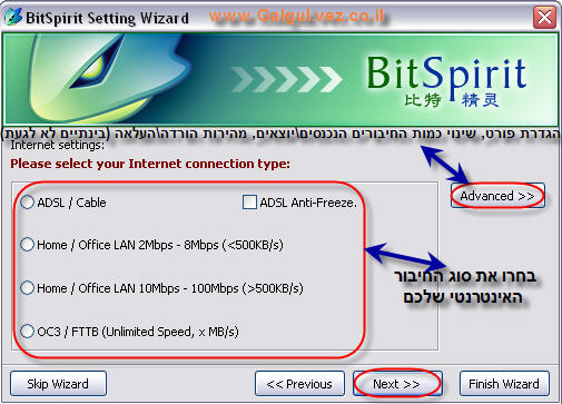 מדריך ל-Bitspirit 3- תוכנת שיתוף קבצים מרשת הביטורנט